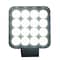 Race Sport 4.25-inch 64-Watt Square IQ Series Auxiliary LED Flood Beam RS4IQ64WS - alternate 3